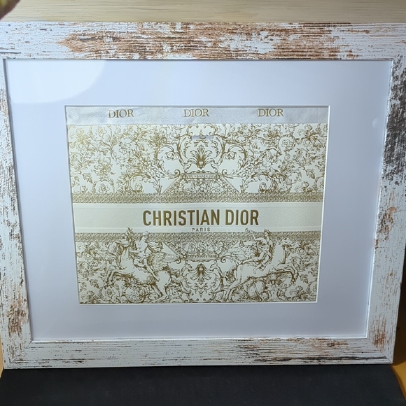Christian Dior Framed Art - Picture 1 of 4